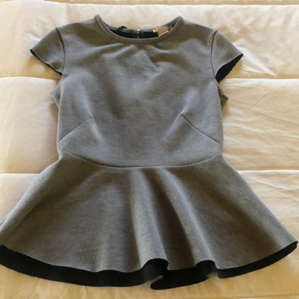 HM Peplum shirt